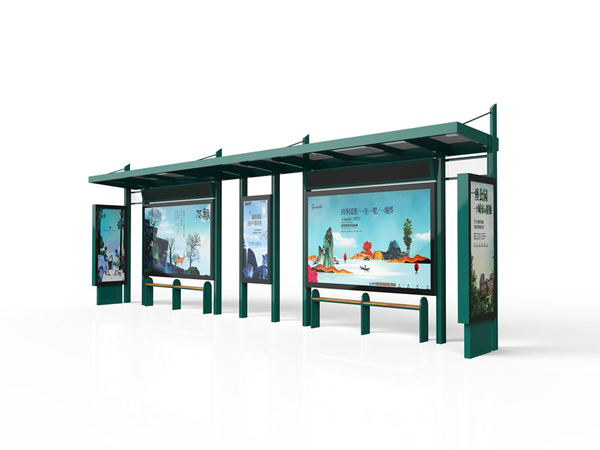 上海简约候车亭